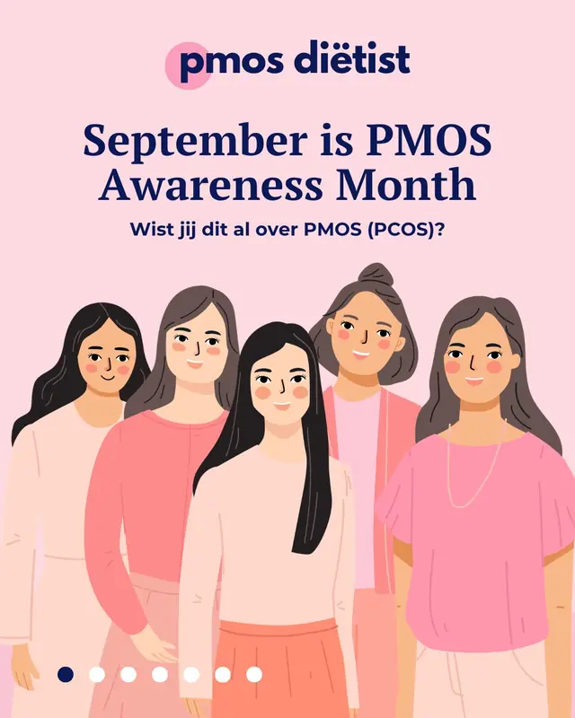 Het is september dus dat betekent: PMOS (PCOS) awareness month 🎗️🍂 In het afgelopen jaar is er een grote stap in de goede richting...